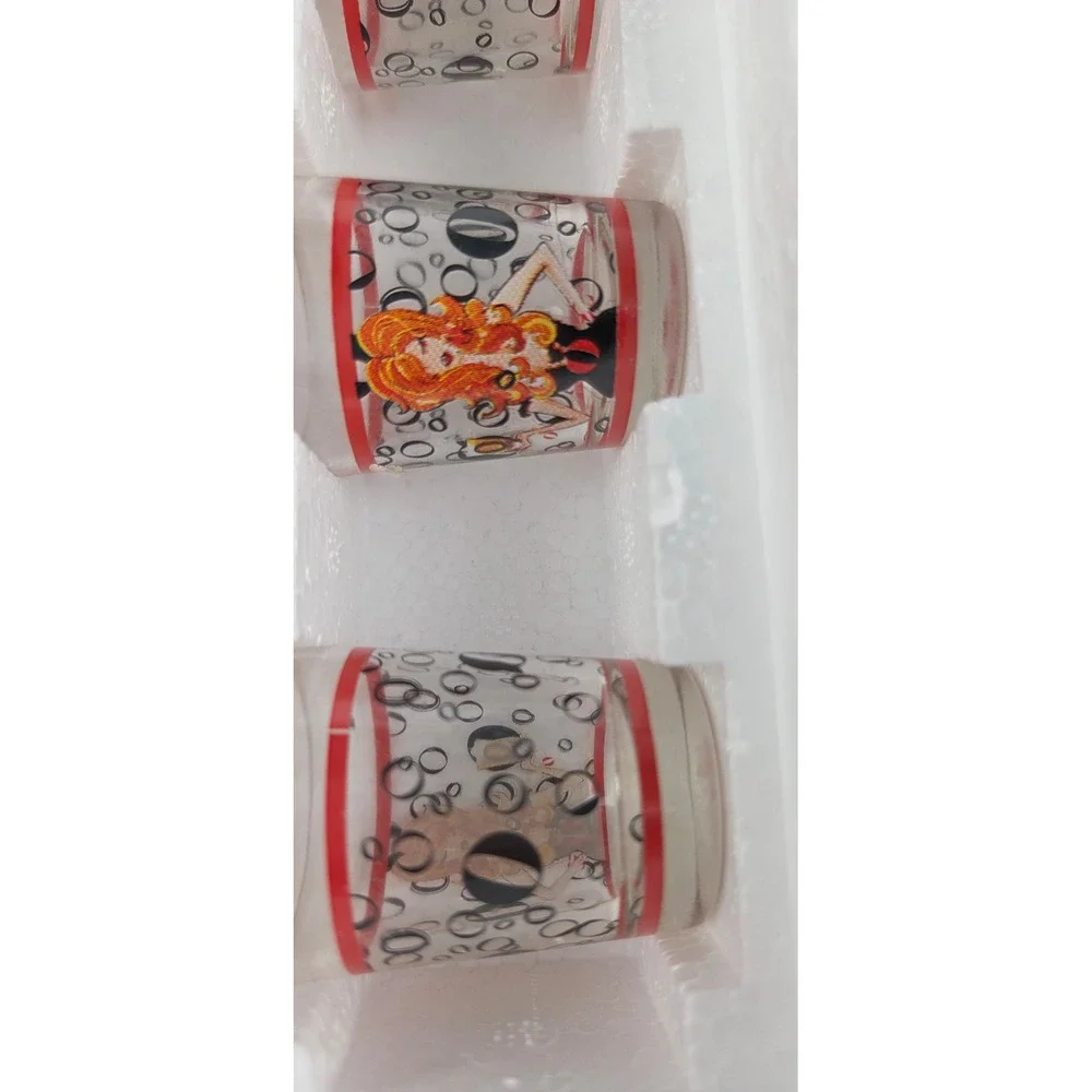 Delish Gifts with Attitude Tic Tac Toe Shot Glass Game Set Working Girl 326242GB